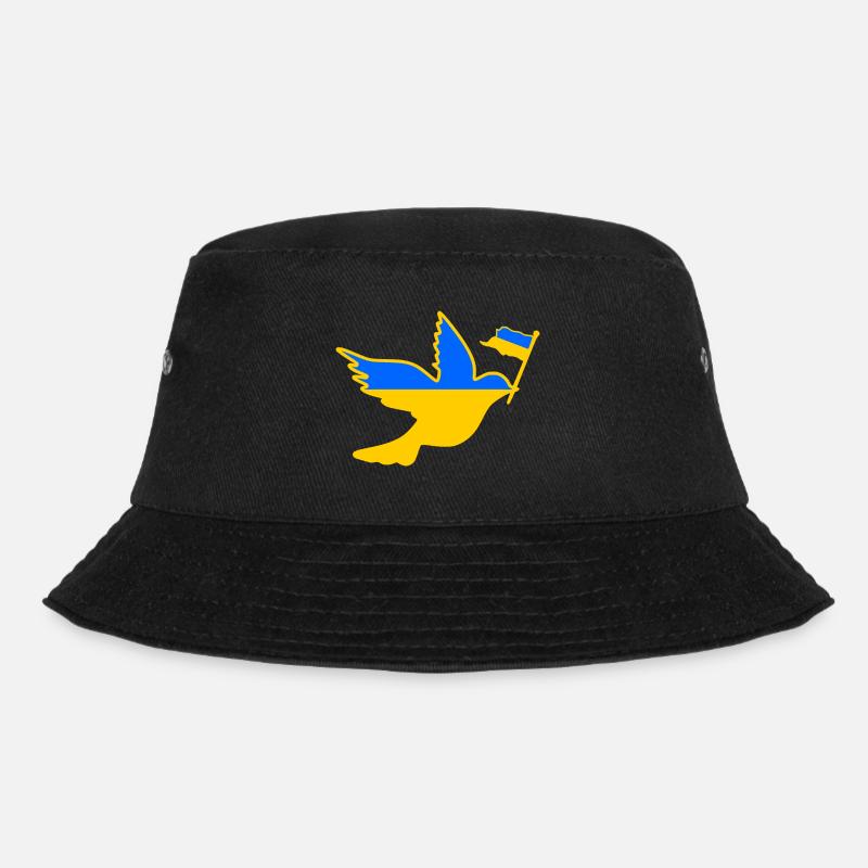 Ukraine - Bucket Hat - Schwarz