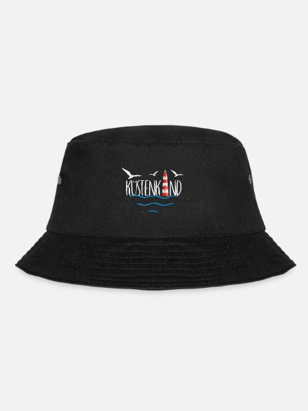Küstenkind - Bucket Hat - Schwarz