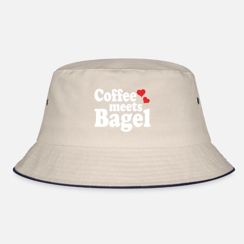 Coffee meets Bagel Bucket Hat