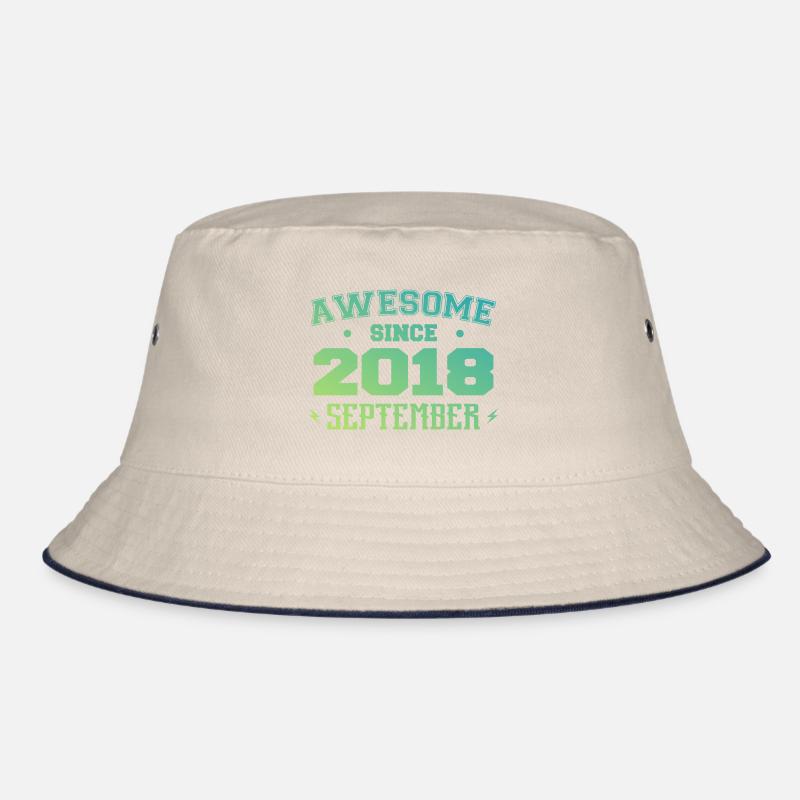 September 2018 Birthday Gift September 2018 Bucket Hat