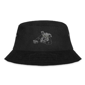 Hund - Bucket Hat - Schwarz - Vorne - Lela (165cm)