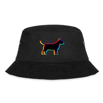 CMYK Bull Terrier - Bucket Hat - black - Front - Lela (165cm)