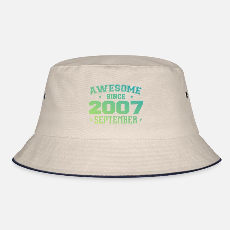 September 2007 Birthday Gift September 2007 Bucket Hat