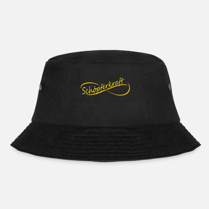 Schöpferkraft - Bucket Hat - Schwarz