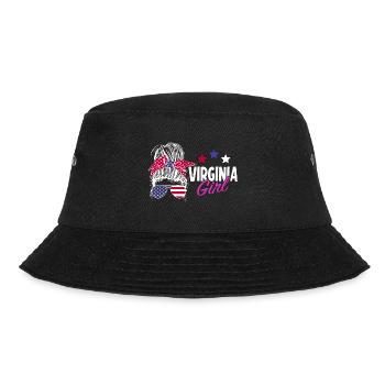 Virginia - Bucket Hat - Schwarz - Vorne - Lela (165cm)