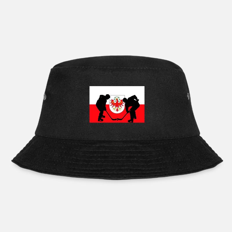 Südtirol Flagge - Bucket Hat - Schwarz