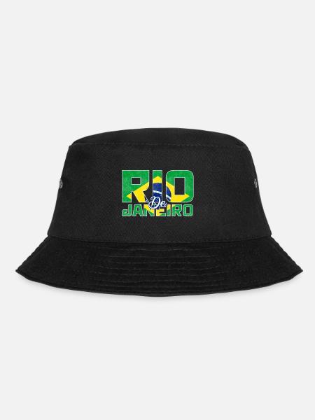 Rio de Janeiro Brésil Drapeau - Bob - noir
