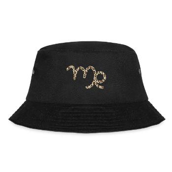 Sternzeichen Jungfrau - Bucket Hat - Schwarz - Vorne - Lela (165cm)