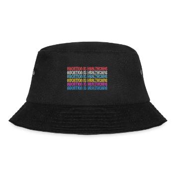 Abortion is Healthcare - Bucket Hat - Schwarz - Vorne - Lela (165cm)