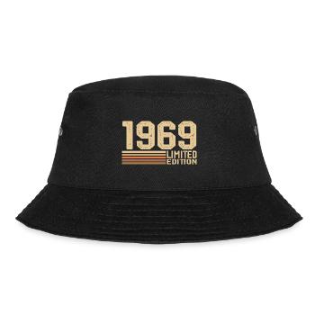 Born in 1969 Birthday - Gift 1969 Vintage 1969 - Bucket Hat - black - Front - Lela (165cm)