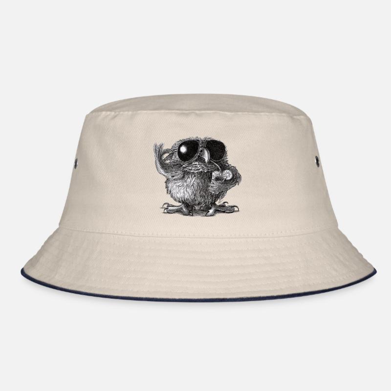 Coole Eule Bucket Hat