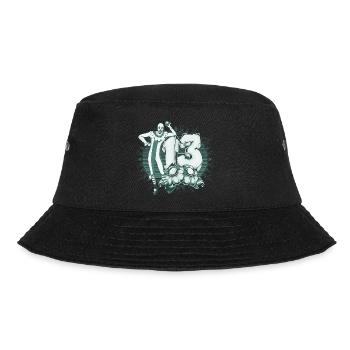 clown 13 - Bucket Hat - black - Front - Lela (165cm)