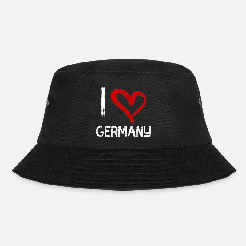 I love Germany - Bucket Hat - Schwarz