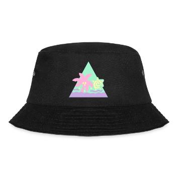 Glitzer-Haar-Flair [Pastell] - Bucket Hat - Schwarz - Vorne - Lela (165cm)
