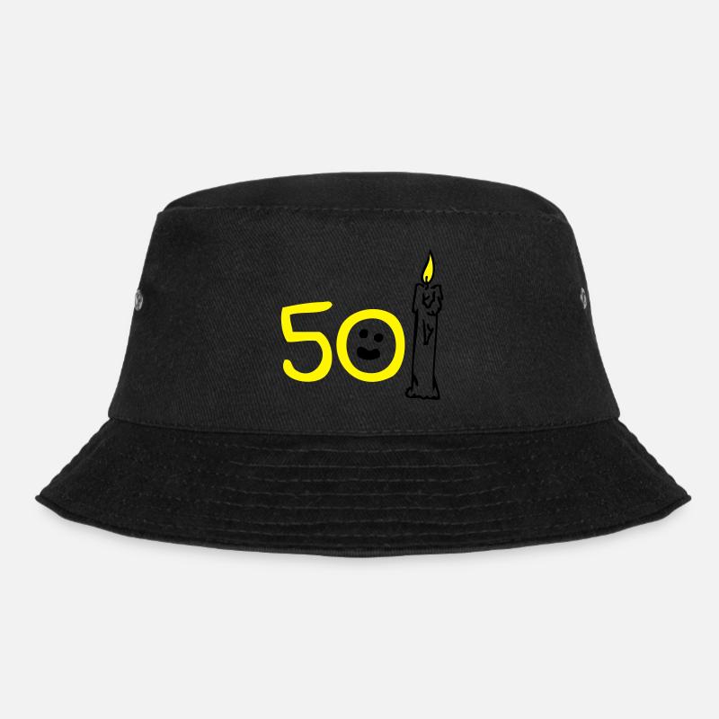 50 ans bougie anniversaire - Bob - noir