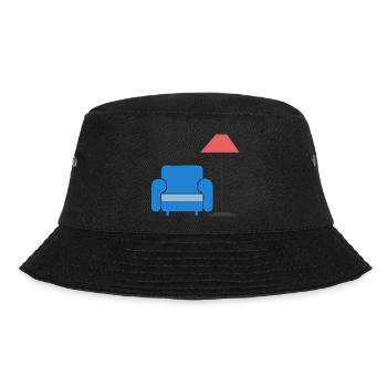 sofa couch chair table chair table lamp lamp lamp benc - Bucket Hat - black - Front - Lela (165cm)
