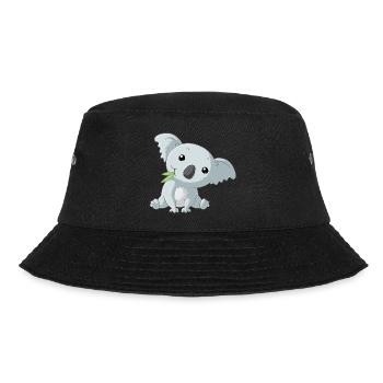 Little koala bear - Bucket Hat - black - Front - Lela (165cm)
