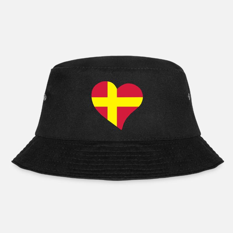  herz - Bucket Hat - Schwarz