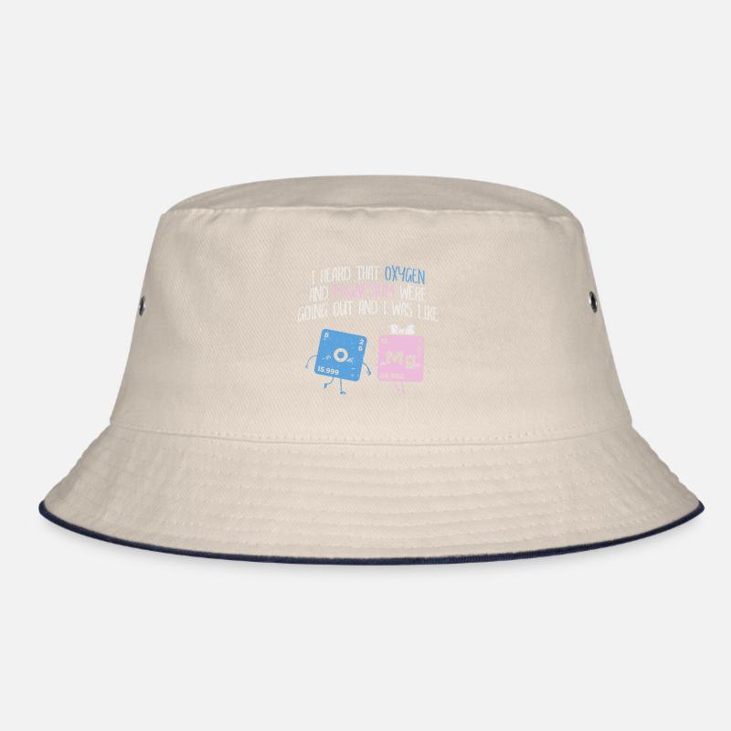 CHEMISTRY SCIENCE: OXYGEN AND MAGNESIUM GIFT Bucket Hat