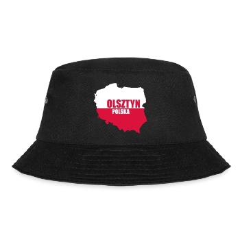 Polska Olsztyn Allenstein Poland Gift - Bucket Hat - black - Front - Lela (165cm)