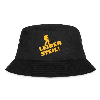 Bergsteiger - Bucket Hat - Schwarz - Vorne - Lela (165cm)