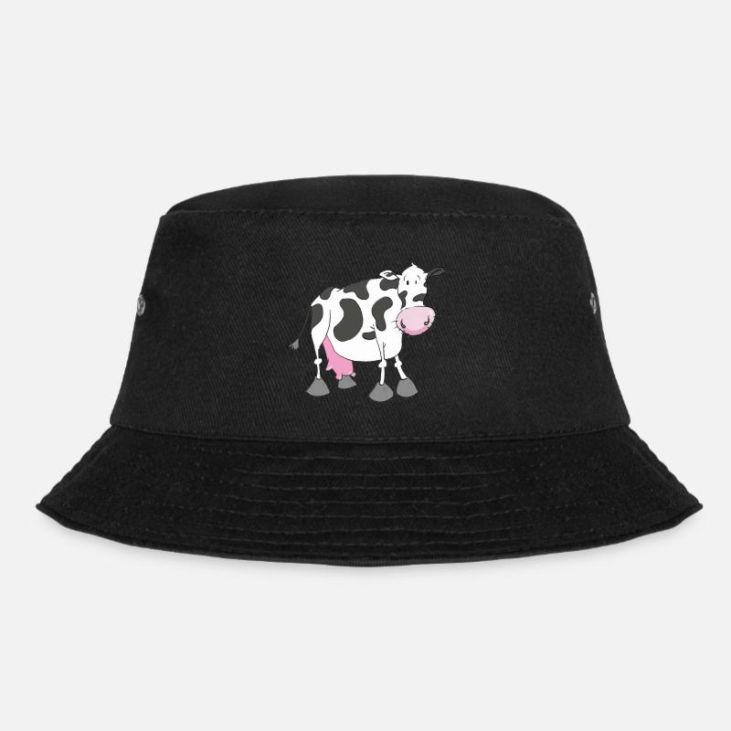 kuh - Bucket Hat - Schwarz
