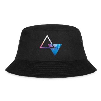 neon farbige Sanduhr - Bucket Hat - Schwarz - Vorne - Lela (165cm)