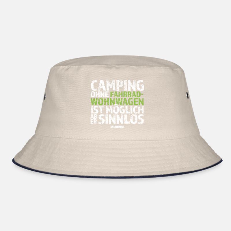 Fahrradwohnwagen Bucket Hat
