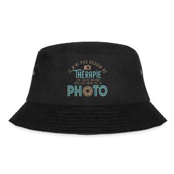 Profession PHOTOGRAPHE fan de photo cadeau - Bob - noir - Devant - Lela (165cm)
