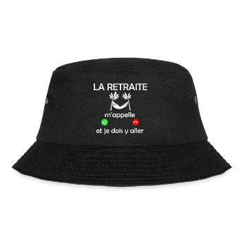 la retraite mappelle et je dois y aller - Bob - noir - Devant - Lela (165cm)