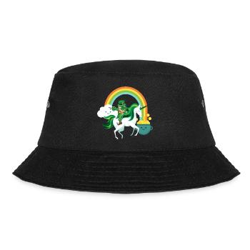 cadeau St Patrick Einhorn dab Kobold drôle - Bob - noir - Devant - Lela (165cm)