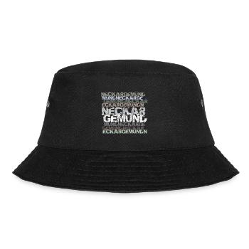 Neckargemünd - Bucket Hat - Schwarz - Vorne - Lela (165cm)