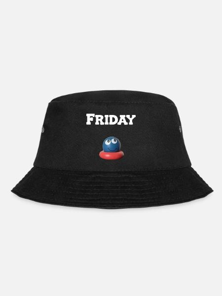 Friday - Bucket Hat - Schwarz