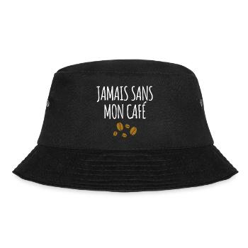 Jamais sans mon café - Bob - noir - Devant - Lela (165cm)