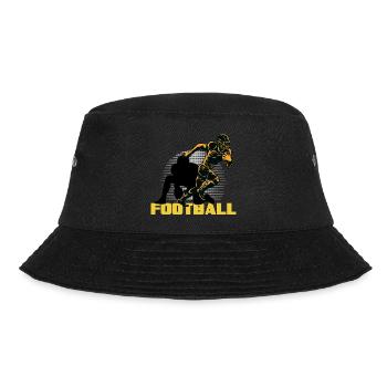 american football tackle quarterback footballer - Bucket Hat - black - Front - Lela (165cm)