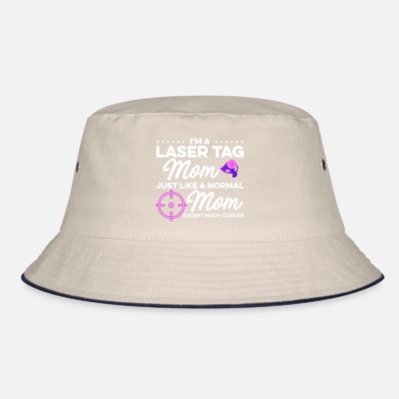 Im A Laser Tag Mom Just Like A Normal Mom Except M Bucket Hat