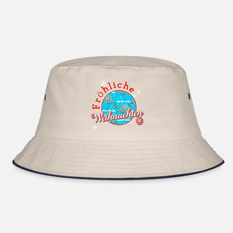 Fröhliche Weihnachten xmas Bucket Hat