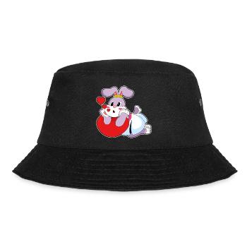 Mariage Rabbit Bride Heart - Bob - noir - Devant - Lela (165cm)