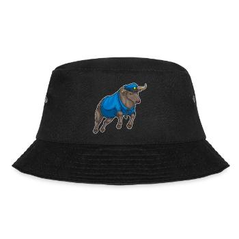 Police du Taureau Police de la Casquette - Bob - noir - Devant - Lela (165cm)