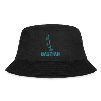 Trompeten Bastian - Bucket Hat - Schwarz - Vorne - Lela (165cm)