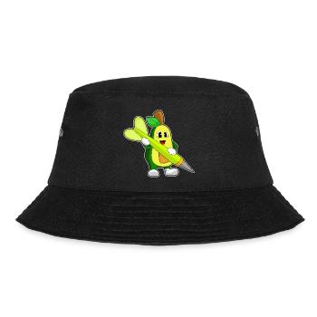 Avocado Dart Dartpfeil - Bucket Hat - black - Front - Lela (165cm)