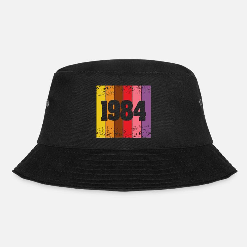 Witzig 1984 - Bucket Hat - Schwarz