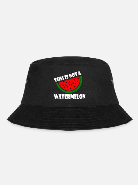 THIS IS NOT A WATERMELON - Bucket Hat - Schwarz