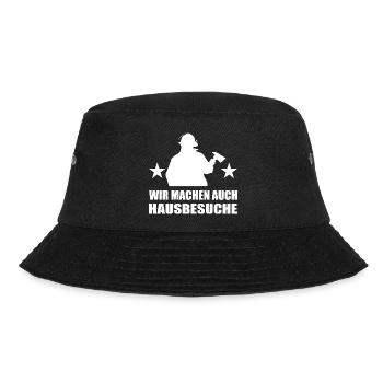Feuerwehr - Bucket Hat - Schwarz - Vorne - Lela (165cm)
