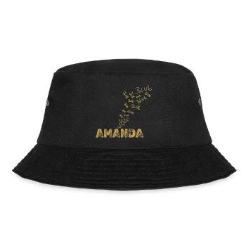 Boot Amanda - Bucket Hat - Schwarz - Vorne - Lela (165cm)
