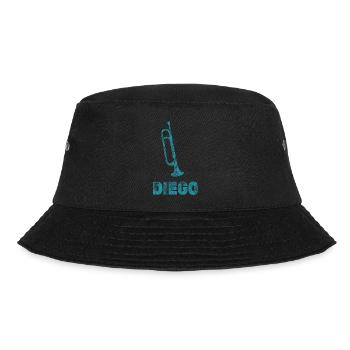Brass Band Diego - Bucket Hat - black - Front - Lela (165cm)