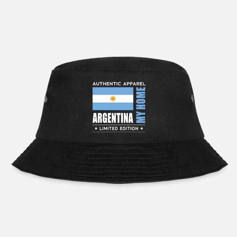 Argentina - Bucket Hat - black