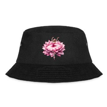 Balletttänzerin mit Tutu - Bucket Hat - Schwarz - Vorne - Lela (165cm)