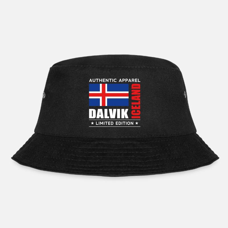 Dalvik - Bucket Hat - Schwarz