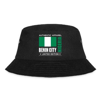 Benin City - Bucket Hat - Schwarz - Vorne - Lela (165cm)